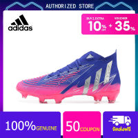 【100% genuine】Adidas Football Shoes-Adidas Predator Edge Geometric.1 FG Blue Size 39-45 รองเท้าสตั๊ด รองเท้าฟุตบอลผู้ชาย สตั๊ดฟุตบอล รองเท้าสตั๊ด Adidas Sports Mens Football Boots