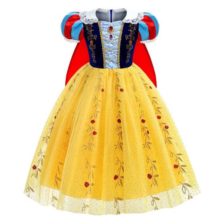 girl-snow-white-dress-kids-deluxe-embroidery-gown-with-cloak-child-classical-princess-dress-up-costume-halloween-cosplay-outfits