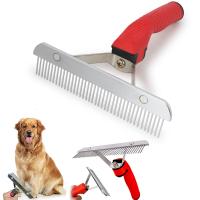 【CC】 Dog Brushes for Grooming Large Dogs Hair Rake Comb Retriever German Shepherd