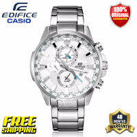 Edifice G-shock EFR303 ของแท้ผู้ชายแฟชั่นธุรกิจกีฬานาฬิกาควอตซ์ปฏิทินนาฬิกากันกระแทกกันน้ำเหล็กวงรับประกัน 4 ปี EFR-303D-7A