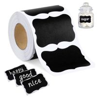 【CW】ஐ❆✌  120pcs/roll New Erasable Blackboard Sticker Jars Organizer Labels Chalkboard Chalk Board