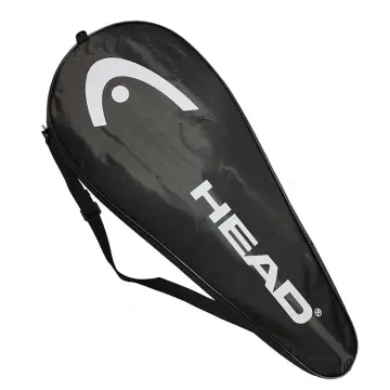  HEAD Tennis Racquet Cover Bag - Lightweight Padded Racket  Carrying Bag w/ Adjustable Shoulder Strap,Black / White : Tennis Racket  Covers : Sports & Outdoors