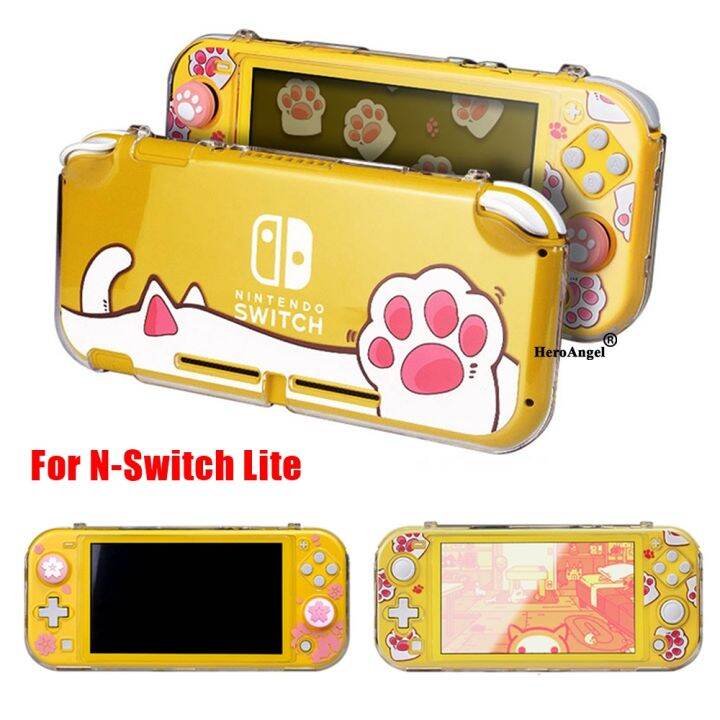 cw】 Nintendo Switch Lite Protective Clear Case Shell Kawaii - Cases  Aliexpress 