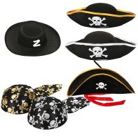 คอสเพลย์ headwear วันเด็กหมวก หมวกโจรสลัดโจรสลัด Pirates of the Caribbean หมวก แจ็คหมวกกัปตันโจรสลัด