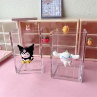 【6】 Sanrio pen holder ins wind kulomi cinnamon dog desktop girl heart Melody makeup brush storage bucket