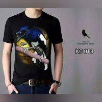 2023 Mens Short T-Shirt / Kacer Motif kc-018 Uk L - XL - Genius.Collection