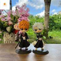 OPHOKJK บิ๊กอายส์ ตุ๊กตาแอ็คชั่นฟอกสี ฟิกเกอร์อนิเมะ Q postket ฟิกเกอร์ Ichigo kurozaki ของขวัญวันเกิดของขวัญ พร้อมกล่องใส่ ของเล่นโมเดล Hitsugaya touhirou เครื่องประดับเดสก์ท็อป