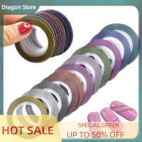 Dragon 12ม้วนเล็บศิลปะ1mm กาว Striping TAPE LINE สติ๊กเกอร์ตกแต่ง