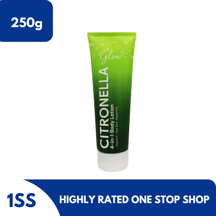 Hello Glow 4in1 Citronella Body Lotion, 250g Lazada PH