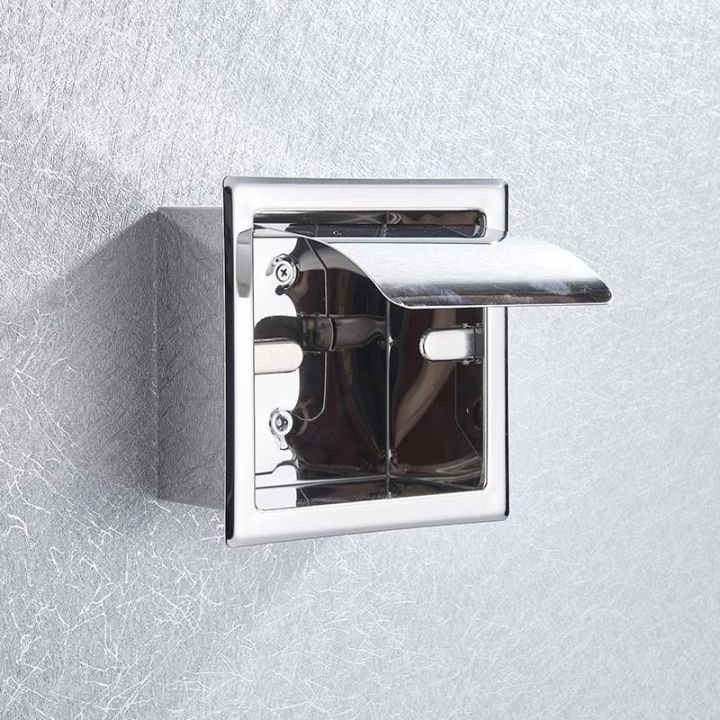 onyzpily-bathroom-toilet-paper-holder-chrome-finish-stainless-steel-tissue-box-holder-free-shipping-chrome-black-wall-mounted