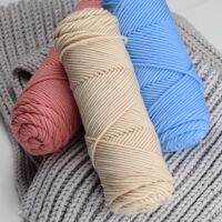 【CC】 100g/pcs Chunky Yarn wool blends Hand Knitting Scarf Sweater hats Soft Thread Crochet Cotton toys diy knit