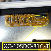 XC-10SDC-81C-T เมทริกซ์ LCD 31พิน10.1นิ้วสำหรับแท็บเล็ตพีซีแสดงผลหน้าจอ Lcd