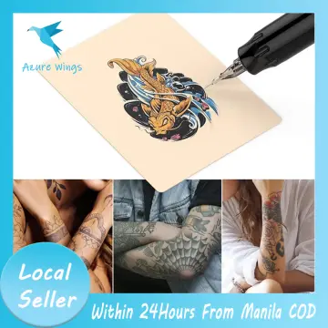 Tattoo Practice Fake Skin A4 20x30cm Silicone Double Sided 3mm Thick  Reusable  eBay