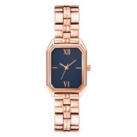 Anne Klein AK/3774NVRG นาฬิกาข้อมือผู้หญิง Rose Gold/Navy Blue