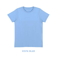 ถูกสุด!!! Superbirds เสื้อยืดสีพื้น คอกลม - สีฟ้าอ่อน Vista Blue *Cotton T-Shirt เสื้อเปล่า เสื้อยืดคอตตอน แขนสั้น*