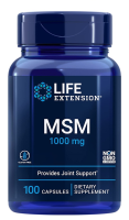 Life Extension MSM 1000 mg / 100 Capsules