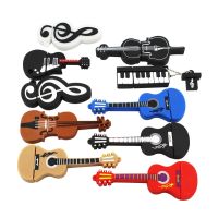 TEXT ME cartoon 64GB cute Musical instrument Guitar violin Note USB Flash Drive 4GB 8GB 16GB 32GB Pendrive USB 2.0 Usb stick