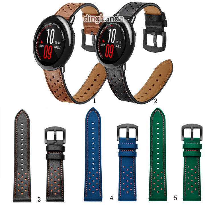 Amazfit pace deals leather strap