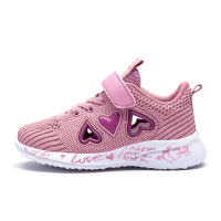 Girls Casual Shoes Light Mesh Sneakers Kids Summer Children Autumn Tenis 8 Cute Pink Sport Cartoon Female Running Sock Footwear