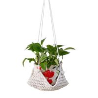 Macrame Plant Hanger Cotton Rope Flower Pot Holder Flower Pot Basket Woven Flower Pot Holder Stand for Indoor Outdoor Boho Home Decor classic