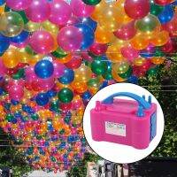 【Affordable variety of balloons】ปั๊มลมบอลลูนไฟฟ้าเครื่องเป่าลม600W หัวฉีดคู่ลูกโป่งจำนวนมากบรรจุสำหรับเทศกาลปาร์ตี้วันหยุดวันเกิดทารกฝักบัว