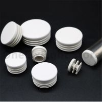 2-20pcs White Round Plastic Blanking End Caps Tube Pipe Inserts Plug Bung Diameter 16mm-50mm Pipe Fittings Accessories