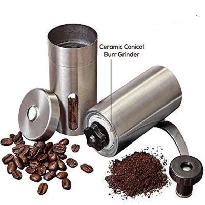 CFA เครื่องบดกาแฟ   สแตนเลส แบบมือหมุน   ที่บดกาแฟ ที่บดเมล็ดกาแฟ ที่บดกาแฟมือหมุน  แบบพกพา เครื่องบดเมล็ดกาแฟ