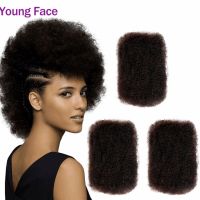 Soft Afro Kinky Curly Bulk Human Hair For Braiding Natural Color Human Bulk Hair For Braiding Hair Extensions No Weft Hand Tool Parts Accessories