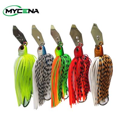 hot【DT】✳△✾  Mycena 7G/13G/16G/19G Chatter bait spinner weedless lure Buzzbait wobbler chatterbait for pike walleye fish