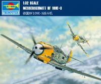 ทรัมเป็ตเตอร์02288 1/32 Messerschmitt Bf 109E-3ชุดอาคารชุดประกอบโมเดล