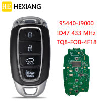 HE Xiang รีโมทคอนลสมาร์ทรถสำหรับ Hyundai Kona 2019 2020ชิป ID47 433.92MHz Pn 95440-J9000เปลี่ยน Promixity Card