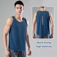 S-3XL เสื้อเสื้อกั๊กออกกำลังกายแห้งเร็วสำหรับผู้ชาย,เสื้อ MM428แขนกุดสำหรับใส่ไปยิมฟิตเนสวิ่งปีนเขาและฟิตเนสระบายอากาศได้ดี