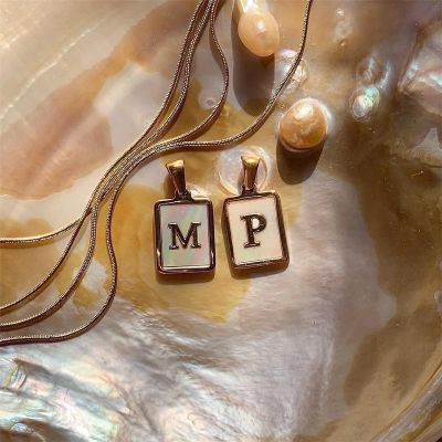 mm.acsralphabet necklace gold บริการเก็บเงินปลายทาง