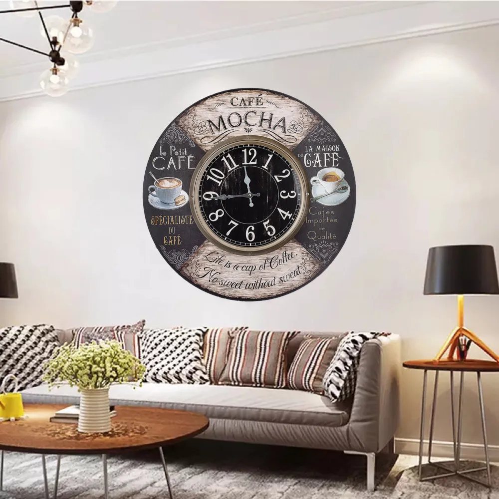 Large Living Room Clocks Baci Living Room