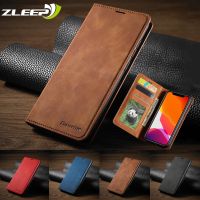 【Enjoy electronic】 Luxury Skin Leather Case For iPhone 14 12 13 Mini 11 Pro XR XS Max 8 7 6 6s Plus 5 5s SE 2020 2022 Flip Wallet Card Phone Cover