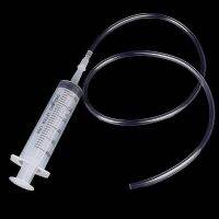 ☢✈▨ 1PC 60ml/100ml/200ml Plastic Feeding Syringe Reusable Pump With 80cm Tube For Epoxy Resin Tool Wholesale