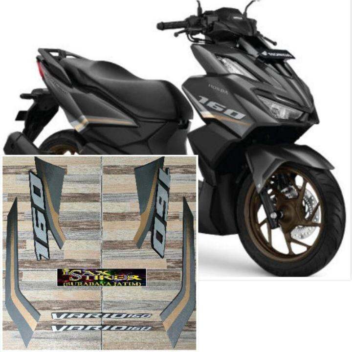 Striping Original Honda Vario Abs Active Black Tahun Lazada