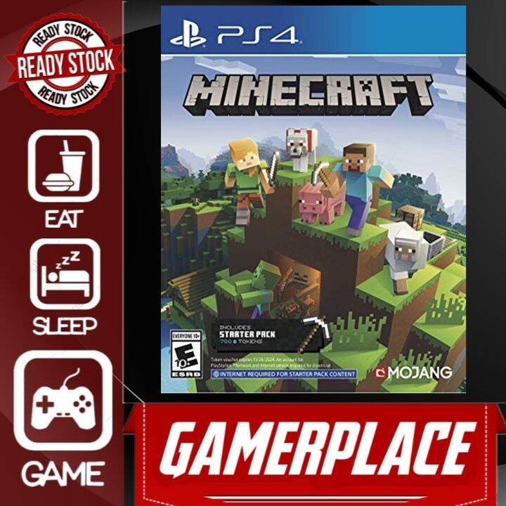 Jogo PS4 Minecraft Starter Collection