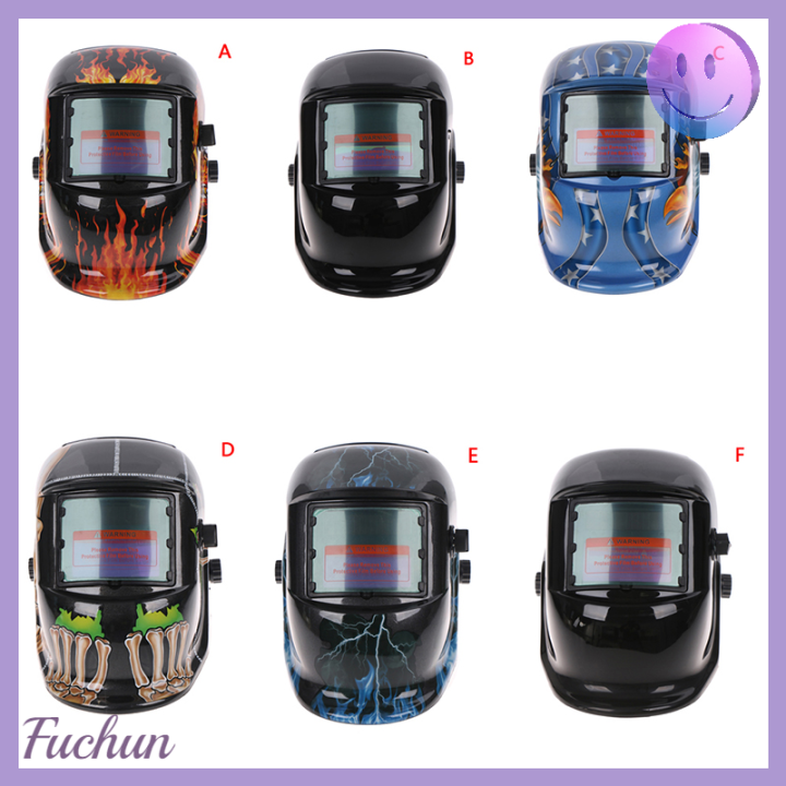 fuchun-หน้ากากสำหรับช่างบดช่างเชื่อม-arc-tig-mig-หน้ากากช่างเชื่อมปรับสีอัตโนมัติใช้พลังงานแสงอาทิตย์