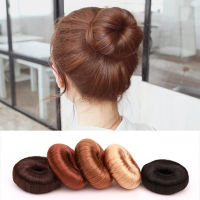 แฟชั่นผู้หญิงElegantสุภาพสตรีสาวMagic Hair DonutยางรัดผมBun Makerเครื่องมือจัดแต่งทรงผมอุปกรณ์เสริมวิกผมผมหางม้า