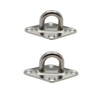 ISURE MARINE 304 Stainless Steel 5mm Diamond Door Buckle Shade Sail Accessories Hanging Eye Plate Fixing Buckle Accessories