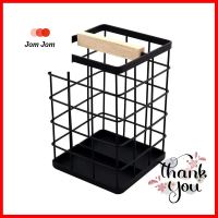 ที่ใส่อุปกรณ์ในครัวเหลี่ยม 1 ช่อง KECH WOOD สีดำ1-COMPARTMENT SQUARE KITCHEN UTENSIL HOLDER KECH WOOD BLACK **สามารถออกใบกำกับภาษีได้ค่ะ**