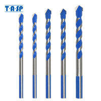 TASP 5pcs Multifunction Construction Triangle Drill Bit Set Carbide Tip for Masonry Tile Ceramic Wood Metal Drilling 6 8 10mm