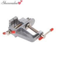 shounahe?Cheap? อลูมิเนียมยึดโต๊ะแหนบ VINTAGE Bench vise คีม MINI CLAMP DIY TOOL