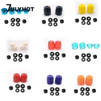 【LZ】 4pcs Skateboard PU Cushion Skateboard Shockproof Wheels Axle Bushings Shock Pad Skateboard Shockproof Accessories