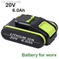 ncsr09 New 20V 6000 MAh Lithium-ion rechargeable Battery Suitable forWorx WA3551 WA3553 WX390 WX176 WX178 WX386 WX678