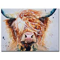 Animal Cow DIY Cross Stitch 11CT Embroidery Kits Craft Needlework Set Printed Canvas Cotton Thread Home Decoration Room