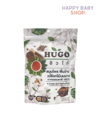 Hugo ฮิวโก้ เปลือกไม้นมนาง 100% สมุนไพรกระตุ้นน้ำนมสำหรับแม่ให้นมบุตร ขนาด 50g บรรจุ 10 ซอง 1 ซอง