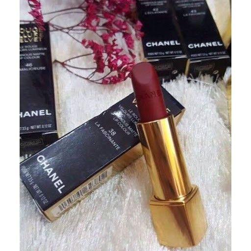 Chanel Rouge Allure Velvet 38 La Fascinante  All About Beauty 101