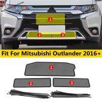 Car Front Grille Grill Insert Net Screening Insect Mesh Protection Kit For Mitsubishi Outlander 2016 - 2019 Exterior Accessories